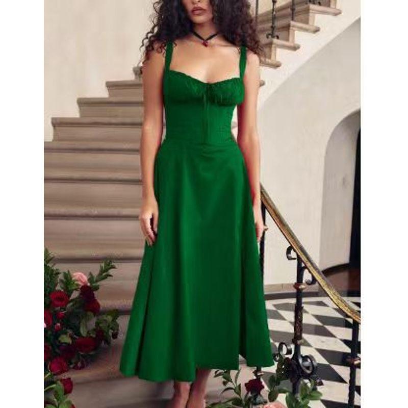 Floral Sexy Slit Suspender Dress Floral Sexy Slit Camisole Dress