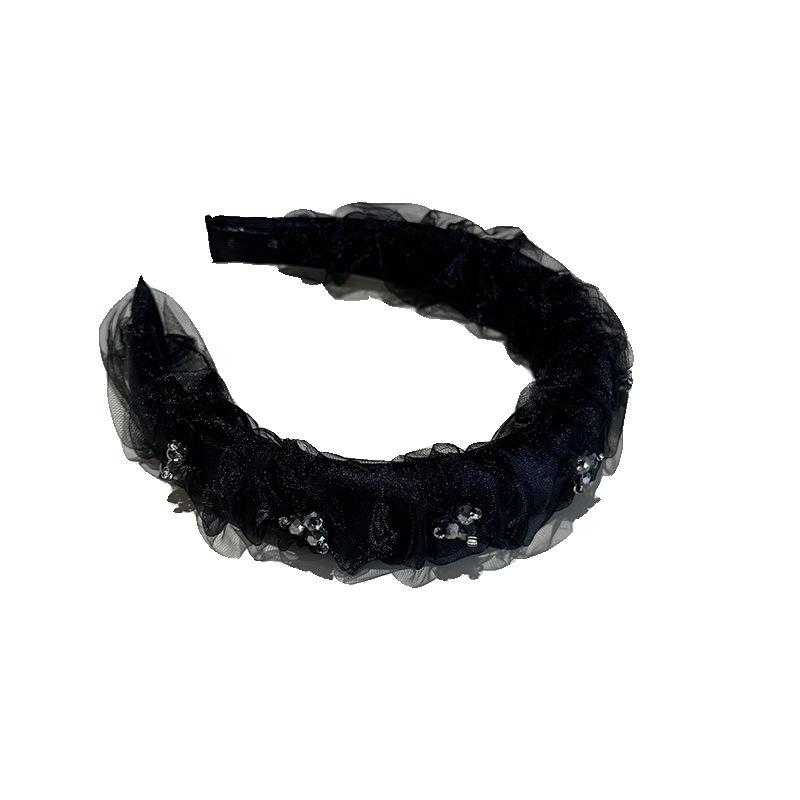 Hair accessories bands new headband for women girl luxury designer rhinestone fascinators elegant vintage Hoops popular  new