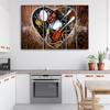 Three Piece Picture Canvas Print Spices