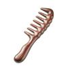 Sandalwood Meridian Massage Comb: Large, Thick Wide-Tooth Comb for Women