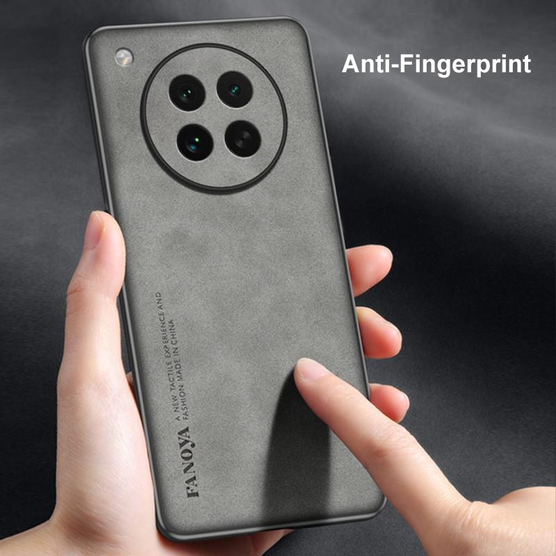 For OPPO Find X8S Case Luxury PU Leather Phone Case For OPPO FindX8S Back Cover Matte Silicone Shockproof Full Protection Coque