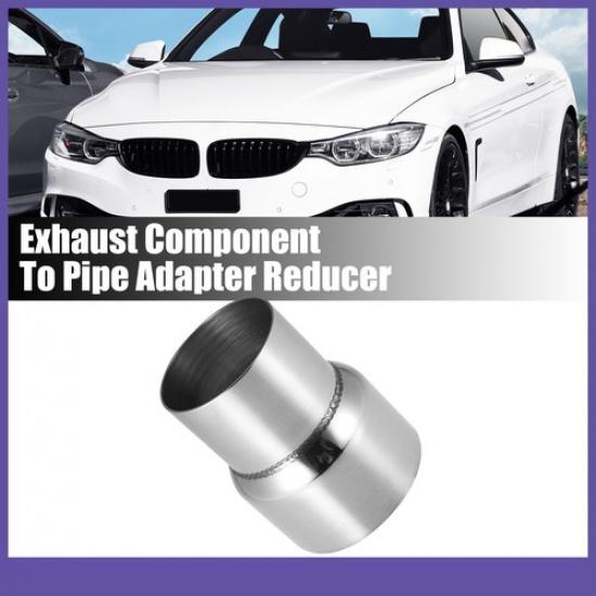 Universal 2.5"ID to 3" ID Stainless Steel Exhaust Pipe Adapter Reducer Connector
