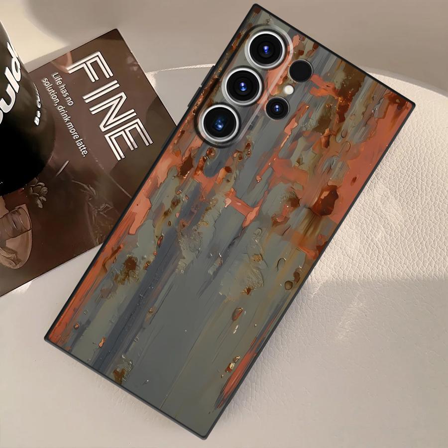 Funda Phone Cover Case for Samsung Galaxy S21 S25 Ultra S9 S20 S22 S23 FE S24 Plus Retro Rust Marks