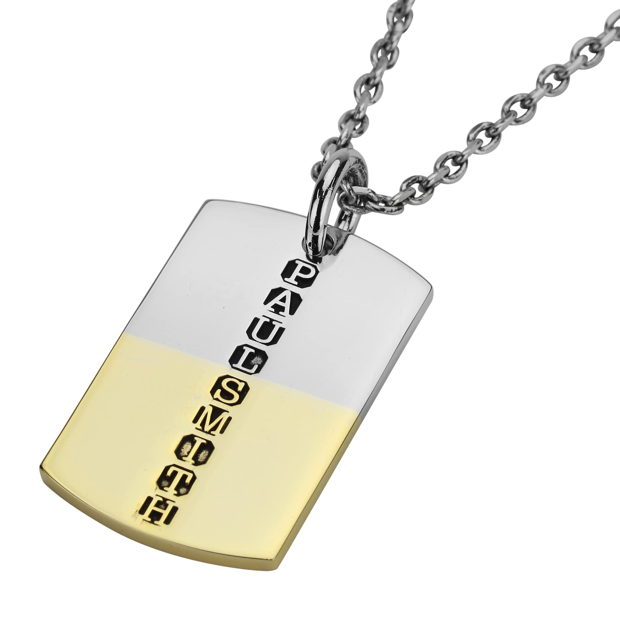 

Necklace M1A NECK HDTAG 82 NECKLACE DOG TAG Silver Gold [Paul Smith] [Item] срібний