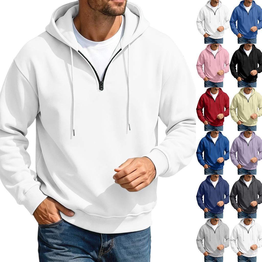 Men's Casual Pullover Hoodie for Daily Wear