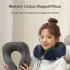 Soft Neck Support Cushion Lightweight Airplane Neckrest Pad Travel Neck Guard Pillow  Men Women
