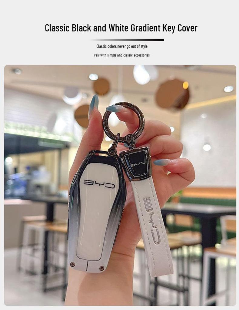 BYD Key Cover for Han, Qin Plus DMi, Song Pro, Song L, Tang, Yuan, Destroyer 05, Seagull, Dolphin