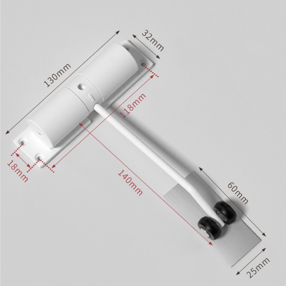 Adjustable Automatic Door Closer Self Closing Door Stopper Door Closing Device  Furniture Door