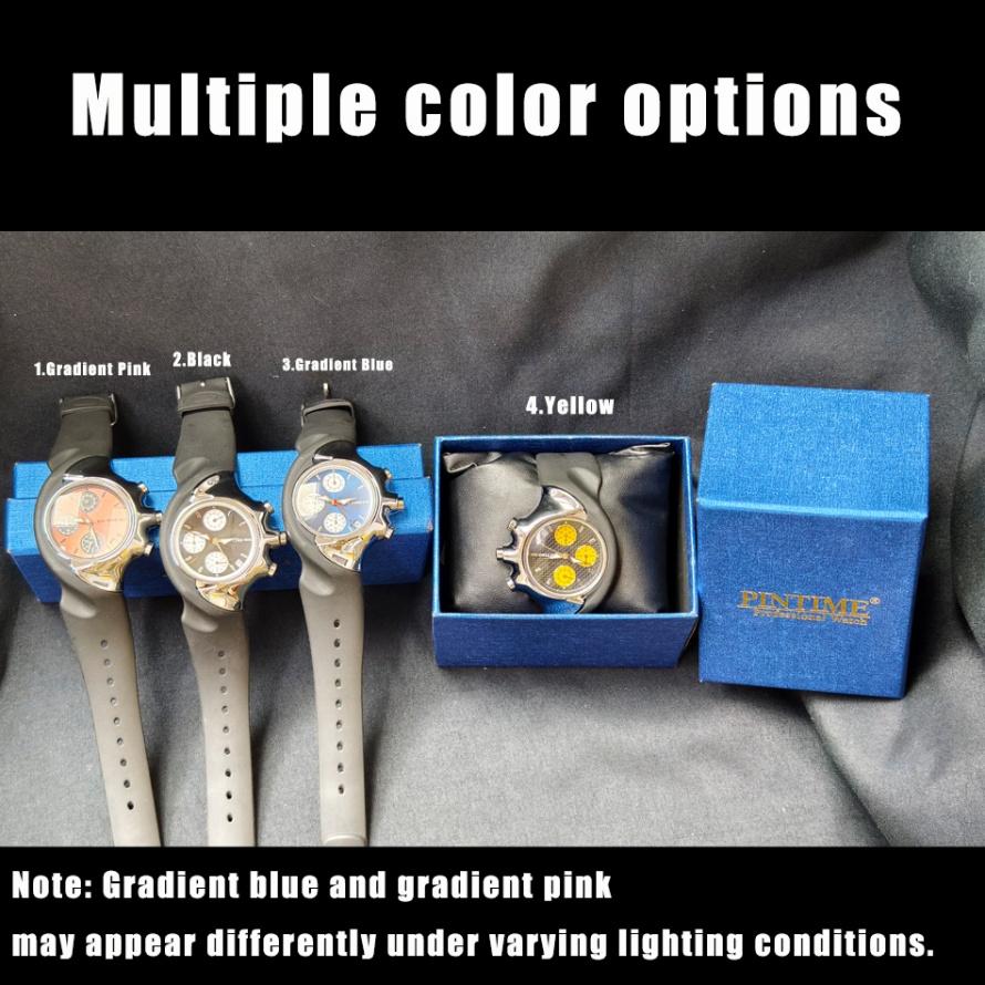 Y2K Watches Niche Trend Men's Timepieces with Unconventional Cases Alloy Quartz Watches for Gentlemen Hochwertige Regali Premium