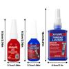 Threadlocker Red 271 243 Thread Locking Adhesive High Strength Suitable for Maintenance of Automotive Mechanical Bolts/nuts Tool Thread Lock3