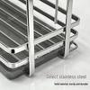 Jiabaili Stainless Steel No-Drill Sink Organizer