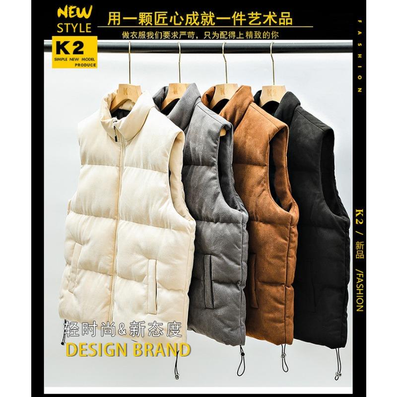 Loose Stand Collar Thick Warm Vest For Women Winter Autumn