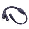 DC5521 Y Splitter Power Cable 5.5mmx2.1mm 1 Female to 2 Male  for LED Lights Power Extension Cable 30cm/11.81in