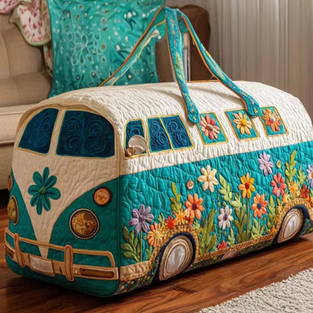 3D Chicken Series Quilted Pleated Cotton Travel Bag Fashion Printed Ladies Yoga Bag Handbag