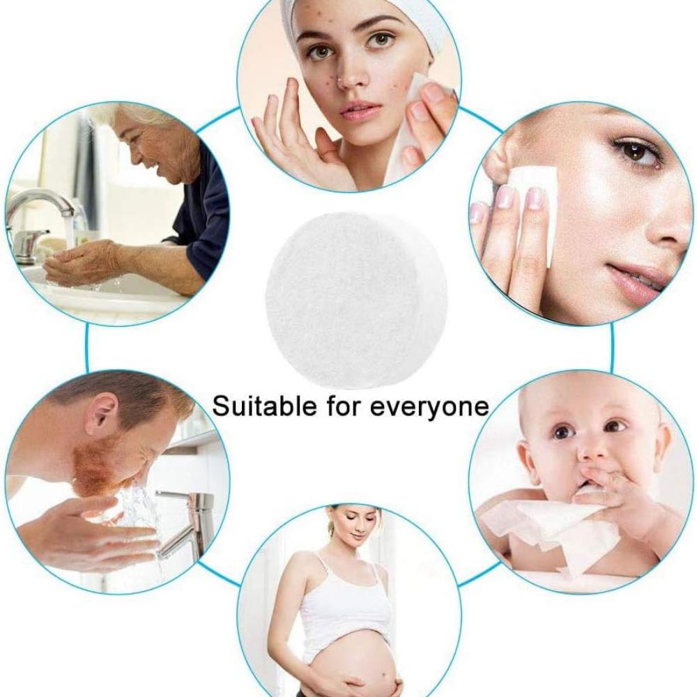 50/100/200 compressed towel cotton mini hand wet wipes sheet towels, suitable for travel, home, beauty, camping, outdoor sports