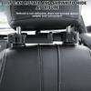 2 In 1 Car Headrest Hidden Hook With Phone Holder Car Seat Back Hanger Portable Storage Hook Phone Holder Auto Fastener Clip
