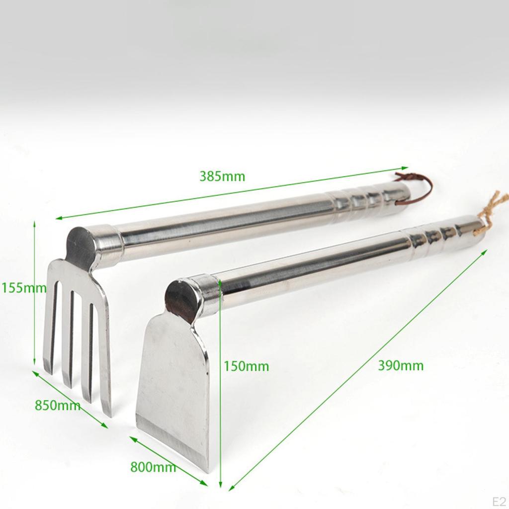 Garden Weeder Hoe Farm Gardening Tool Manual Hand Tools Weeding Removal for Backyard