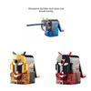Gundam Childrens Manual Pencil Sharpener With Durable Plastic Construction For School Use