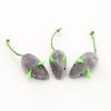 Yousheng Plush Catnip Mice Toy Small Interactive Stuffed Mouse Realistic Faux Fur Cat Mice Toy for Indoor Cats Kitten Play