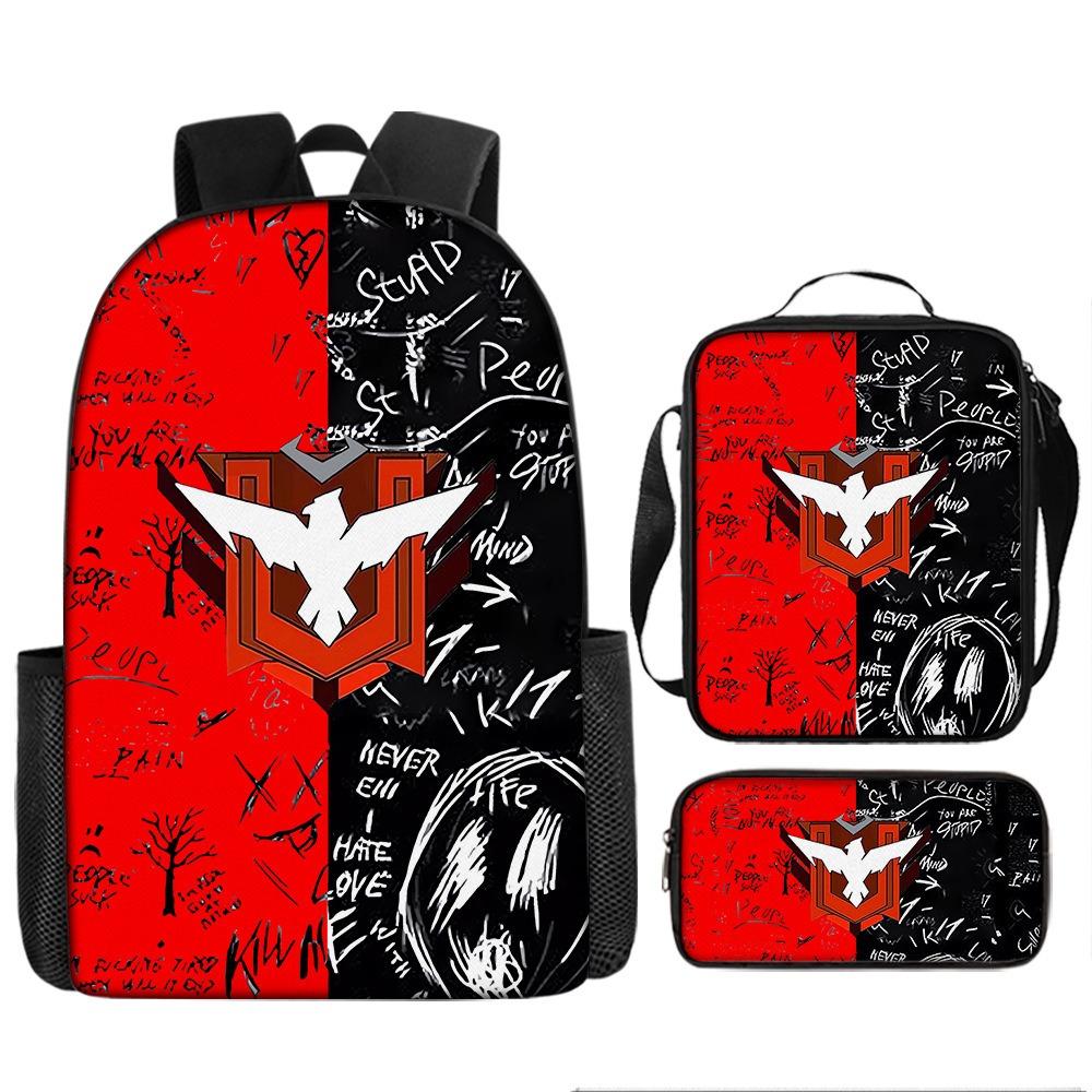 Backpack Trendy Backpack European and American Retro School Bag Fourth Grade Bag