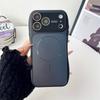 Applicable to Apple iPhone17PRO solid color small waist AG matte magnetic suction lens all-inclusive 17 mobile phone case explosion