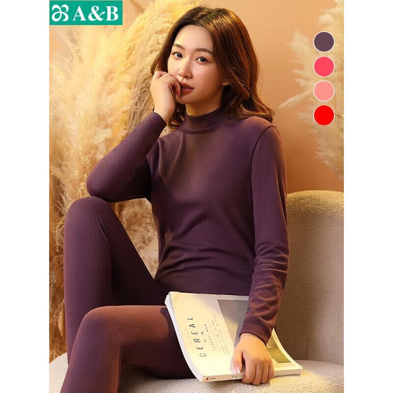 

Женский базовый слой из 100% хлопка с воротником-стойкой K098 4XL