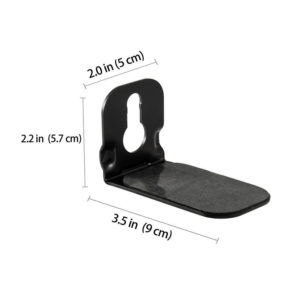 2 stk Metall Feste for Lydplanke Anti-Fall Lydplanke Hylle Høyttaler Veggfeste for Samsung/Sony/LG