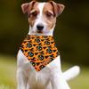 Dog Bib For Halloween Festives Party Costume Soft Washable Fabric Pet Bandana Holiday Celebration Accessory