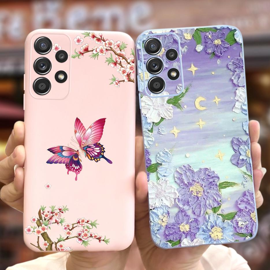 For Samsung Galaxy A32 Case A52 A72 5G Cute Candy Painted Cover Soft Silicone Phone Case For Samsung A32 Galaxy A52 A72 5G Shell