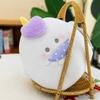 Soft cute family unicorn plush toy claw doll wedding throw rabbit pillow