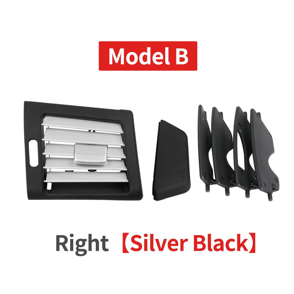 For Mercedes Benz W251 2009-2018 R300 R320 R350 R400 R500 Front Rear Fresh Air Conditioner Chromed AC Vent Outlet Grille Cover