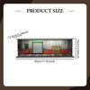 1/64 Model Car Display Case Diorama Decorative Scenario Toy Storage Box Showcase Organizer for