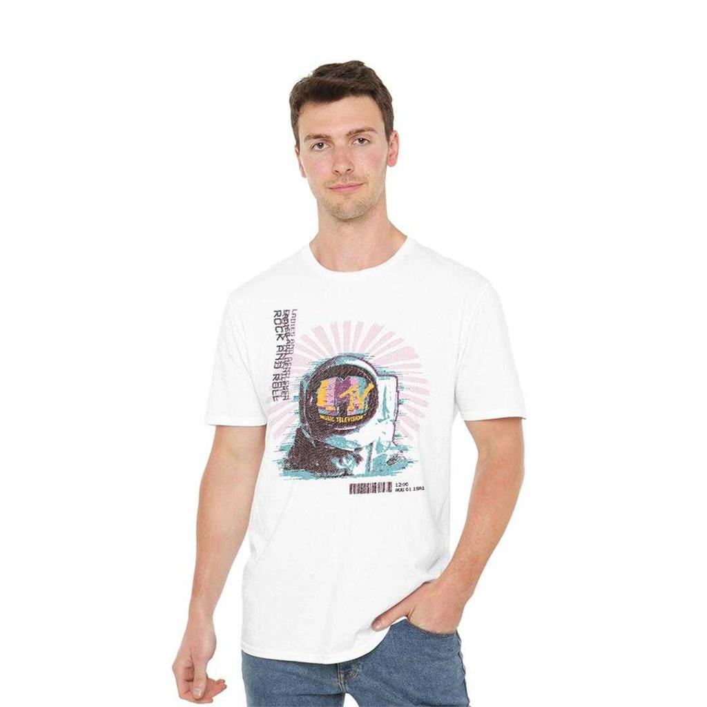 MTV Unisex Adult Ladies And Gentlemen Spaceman T-Shirt