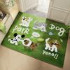 Cartoon Non-Slip Floor Mat: Durable, Mud Scraper, Easy-to-Clean Entrance Mat