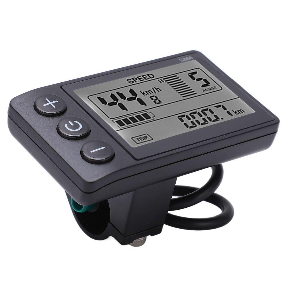 Water-impermeable Electric Bicycle LCD Display 5 Pin Control Panel  Electric Scooter