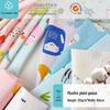 Baby Cotton Double-Layer Gauze Swaddle: Cartoon Towel Blanket & Sleepwear for Newborns - Spring/Summer