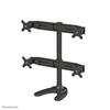 Pied pour 4 écrans LCD NEWSTAR Tilt/Turn/Rotate Quad Desk Stand FPMA-D700DD4 - Noir - Taille d'écran : 19"-30"