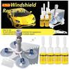 Windshield Crack Repair Kit, Windshield Repair Kit for Chips and Cracks, 1set Car Glass Repair Kit, Cracks Gone Glass Repair Kit Automotive