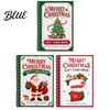 Christmas Money Presenter Gift Card Book 14 Pages DIY Booklet Spiral-Bound Merry Holiday Memory Book College Survival Kit Greeting for Adults Kids