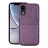 Multifunctional Vertical Flip Card Wallet Holder Vegan Leather Back Phone Case