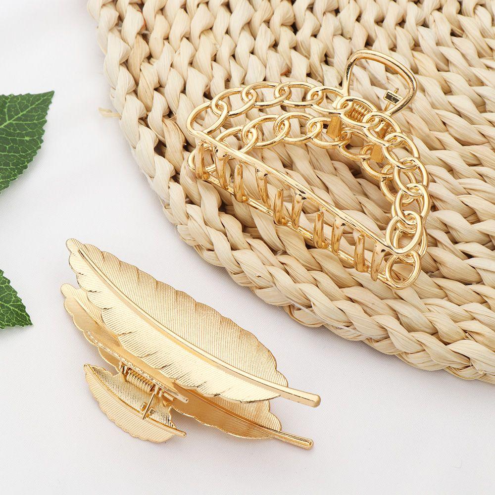 Elegant Headwear Styling Tools Metal Hairgrip Butterfly Tassel Hair Claws Hollow Out Barrettes