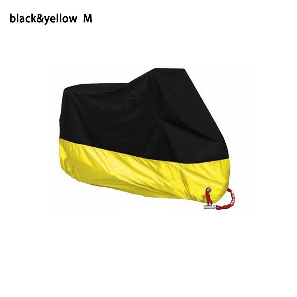 Capa de Motocicleta Portátil de Nylon Dobrável Anti Chuva Poeira Escudo Previne Geada Sombra de Sol