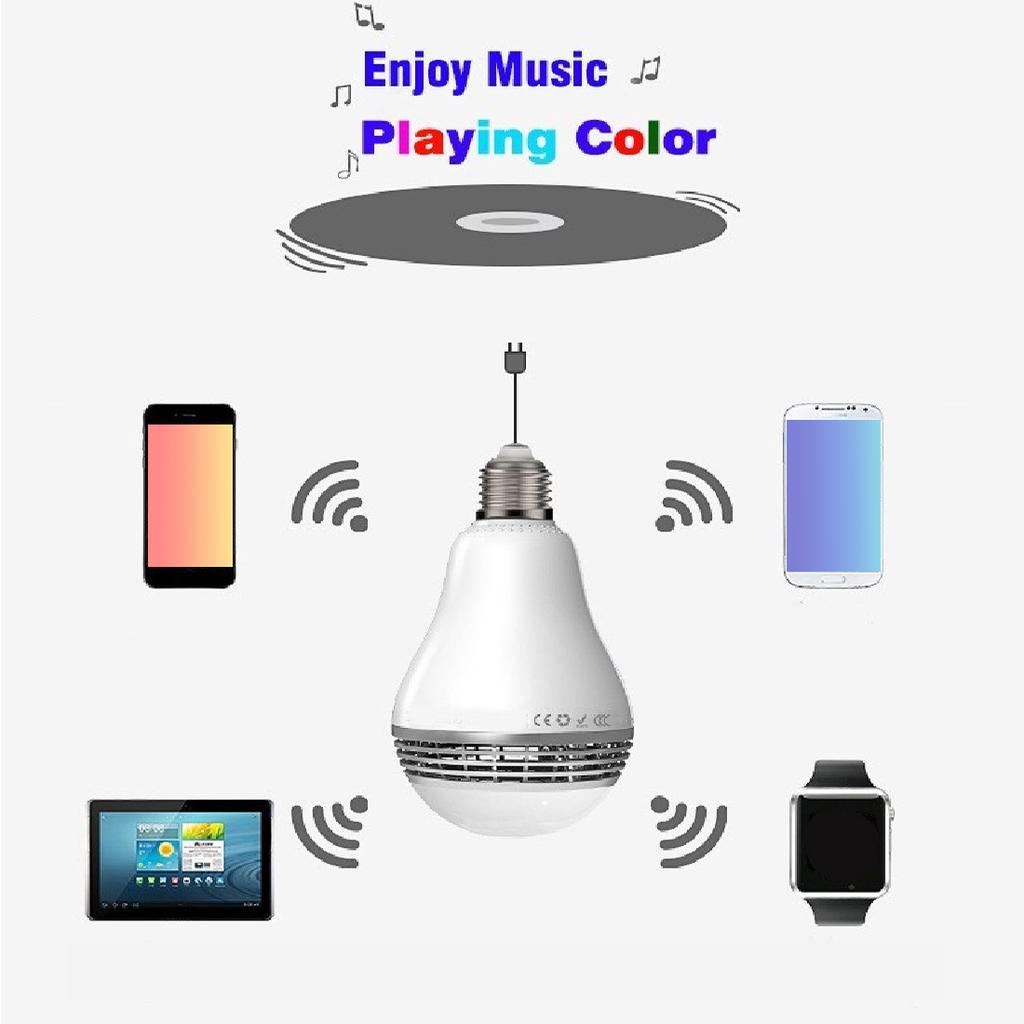 Buy LED Light Music Speaker E27 