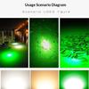 Underwater Fishing Light Lightweight Submersible Light Led Fish Attractant Lamp For Saltwater Freshwater Use