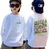 100% Cotton Boys' Long Sleeve Versatile T-Shirt for Toddlers and Children - Spring/Autumn Loose Fit Base Layer