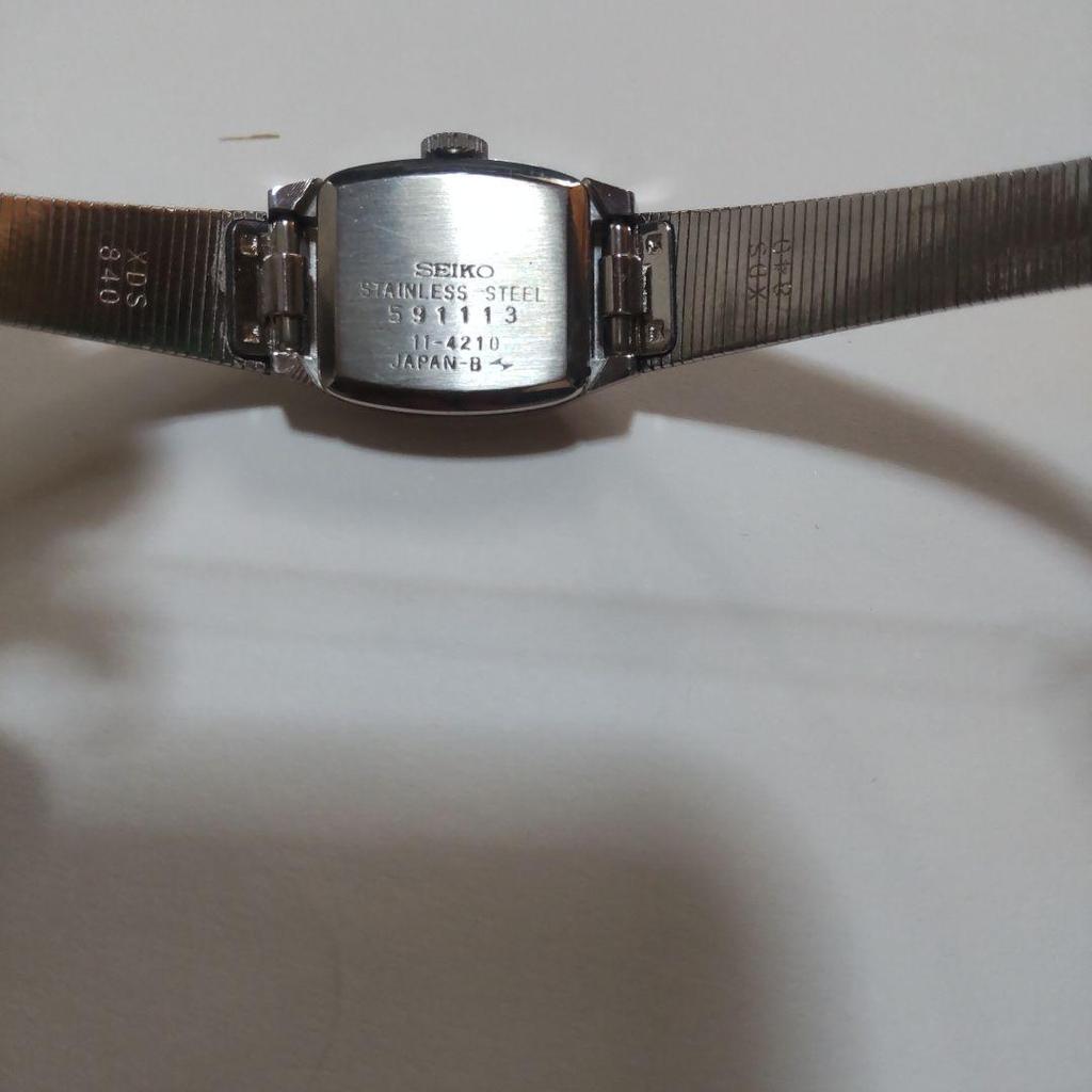 [USED] Working Seiko manual winding watch, turquoise, 11-4210