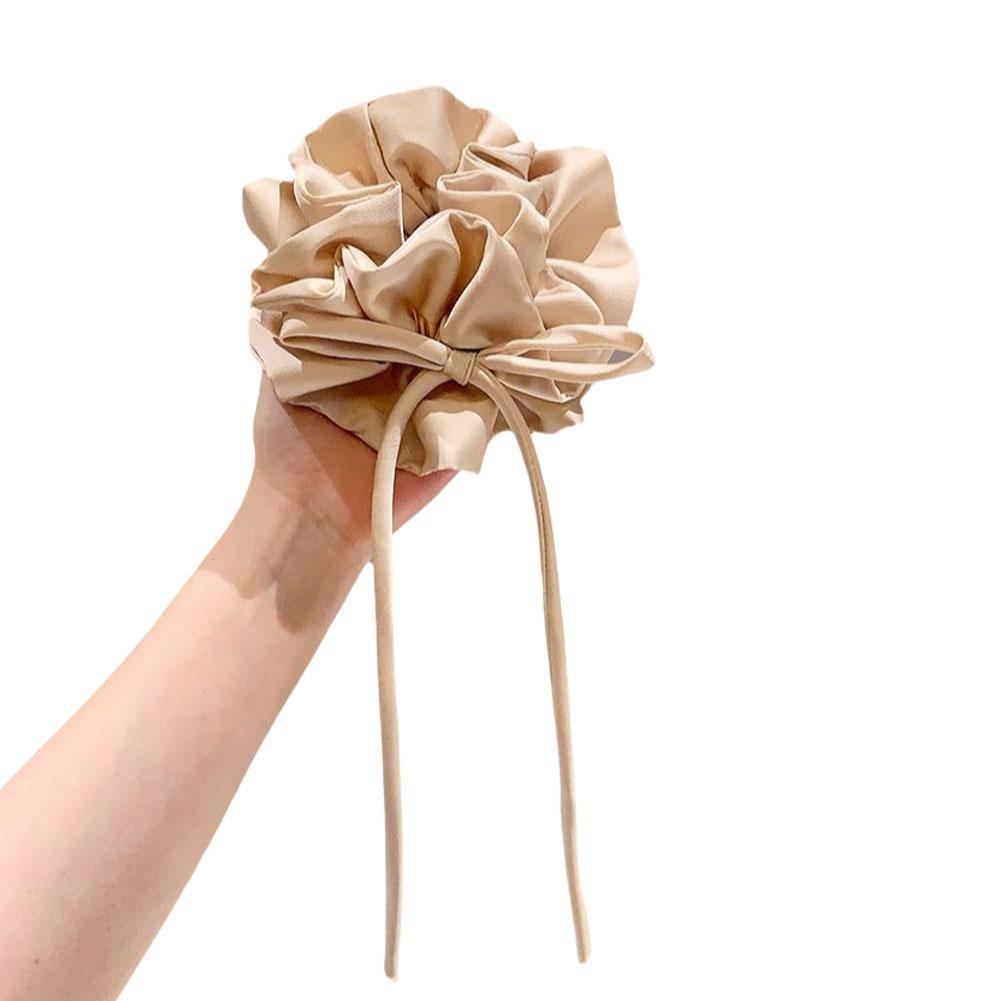 Headband with Satin Ribbon Bow