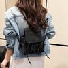Premium Texture Exquisite and Beautiful Retro Backpack New Simple and Versatile Student Schoolbag Commuter Bag