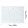 Elastic Silicone Earring Mould Reusable DIY Jewelry Mould Reusable Resin Mould  DIY Jewelry Making