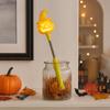 Ghost Light Decoration Halloween Party LED Glow Stick for Kids, Spooky Pumpkin Kids Safe Lighted Up Rod with Spring Holiday Favors